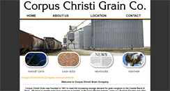 Desktop Screenshot of corpuschristigrain.com